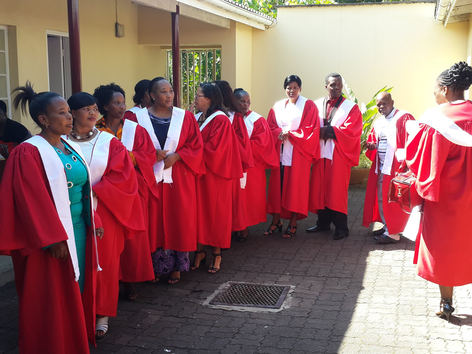 picture of graduates from the training program